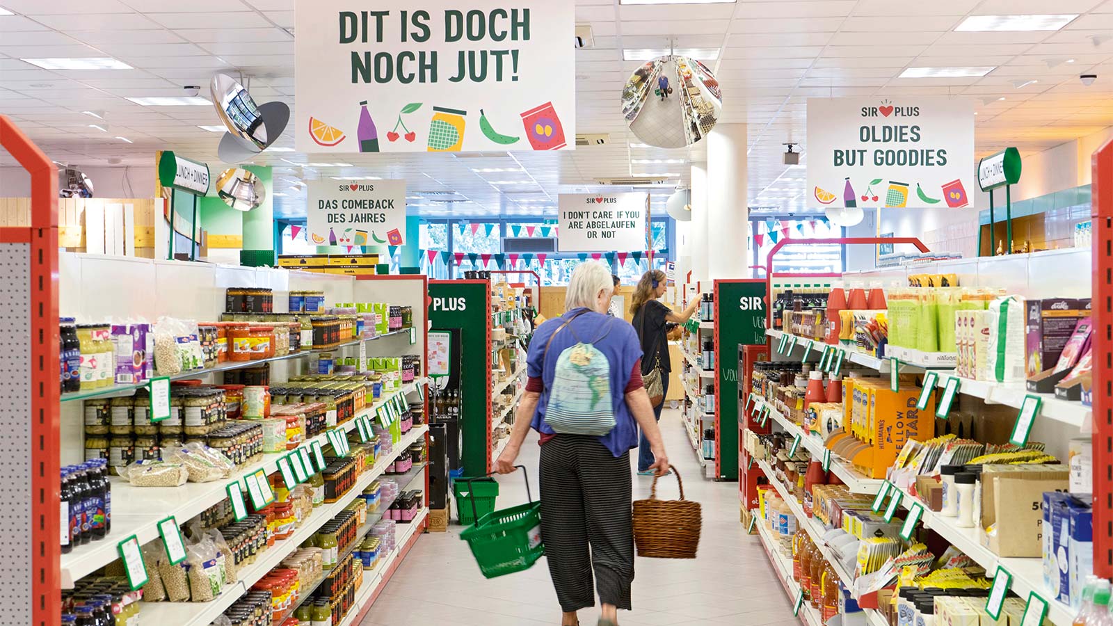 Lebensmittel im Wert von rund drei Millionen Euro haben die Sirplus- Läden in Berlin im vergangenen Jahr verkauft.