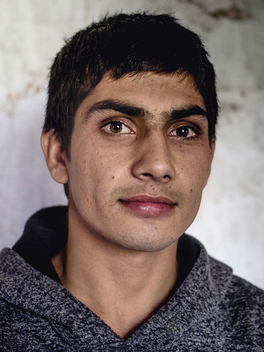 Auch Baltan N. stammt aus Kabul und versuchte sein Glück an der serbisch-ungarischen Grenze.