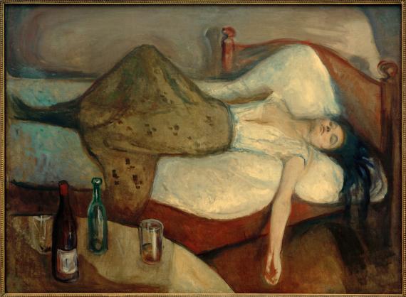 Edvard Munch (1863-1944): "Der Tag danach", 1894.