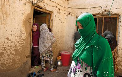 Frauen in einem afghanischen Gefängnis. Foto: Ton Koene