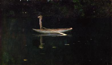 Alexander Harrison: &quot;Solitude&quot; (Einsamkeit), 1893. Foto: akg-images/Erich Lessing