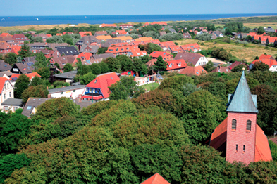Die Nordseeinsel Wangerooge gehört zur oldenburgischen Landeskirche. Foto: dpa/Arco Images/K. Hinze