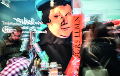 Martin Luther – historische Figur oder Vorbild für heute? Foto: epd/ Jens Schulze